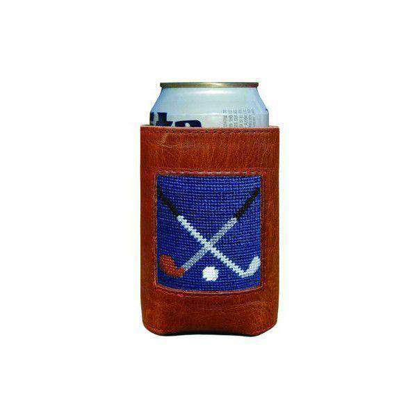 Crossed Clubs Needlepoint Can Holder by Smathers & Branson - Country Club Prep