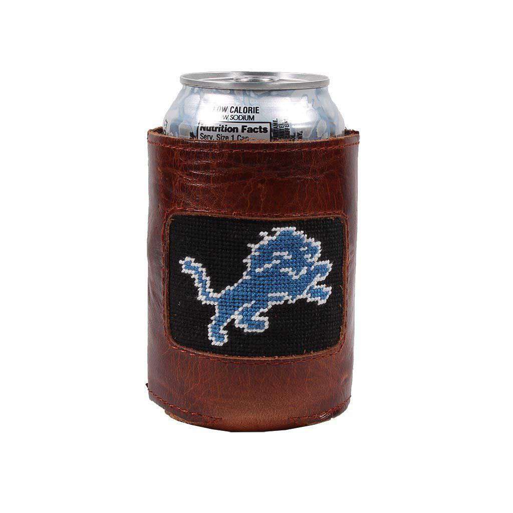Detroit Lions Needlepoint Can Holder by Smathers & Branson - Country Club Prep