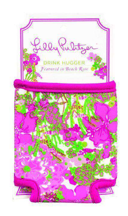 Drink Hugger in Beach Rose by Lilly Pulitzer - Country Club Prep