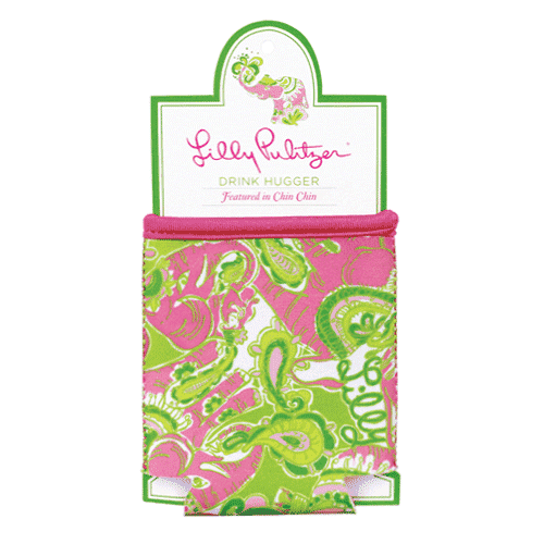 Drink Hugger in Chin Chin by Lilly Pulitzer - Country Club Prep