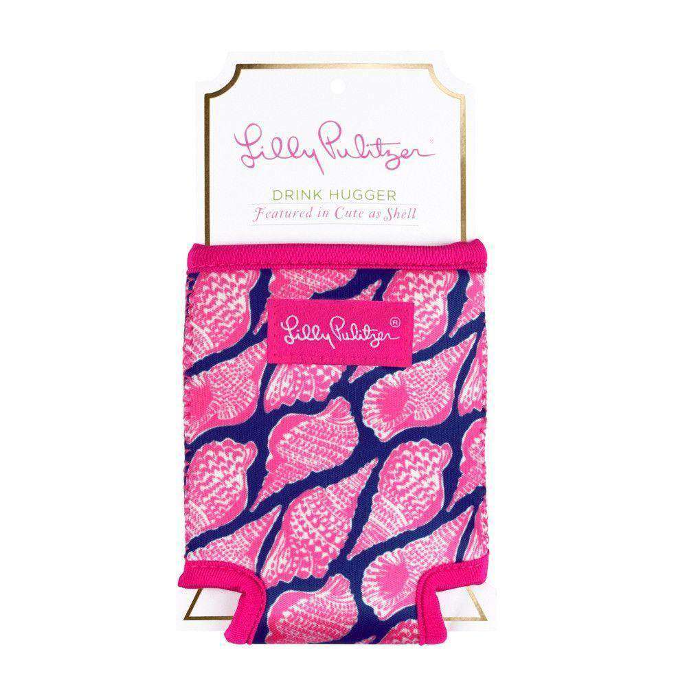 Drink Hugger in Cute as Shell by Lilly Pulitzer - Country Club Prep