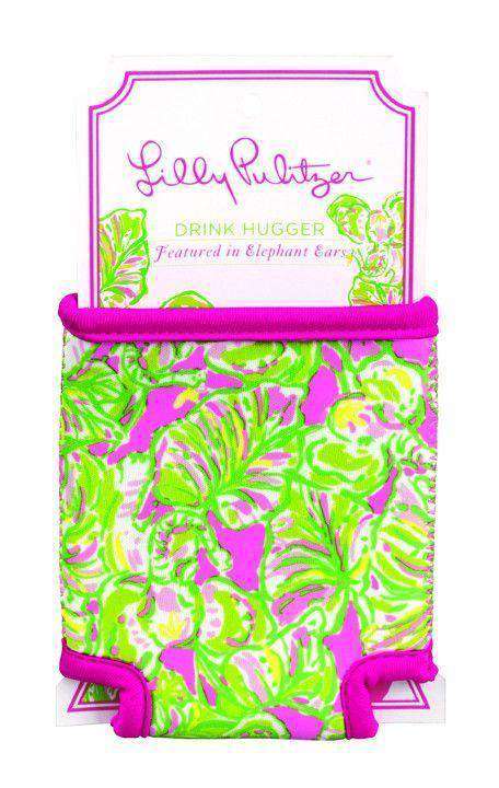 Drink Hugger in Elephant Ears by Lilly Pulitzer - Country Club Prep