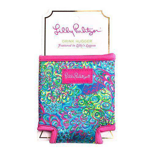Drink Hugger in Lilly's Lagoon by Lilly Pulitzer - Country Club Prep