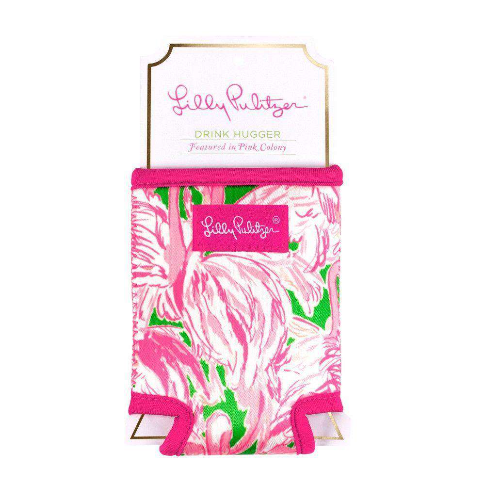 Drink Hugger in Pink Colony by Lilly Pulitzer - Country Club Prep