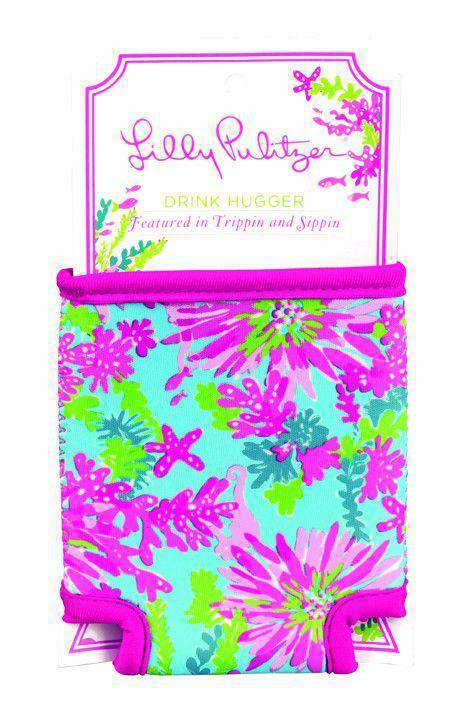 Drink Hugger in Trippin' and Sippin' by Lilly Pulitzer - Country Club Prep