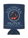 Football States of America Can Holder in Navy by Southern Proper - Country Club Prep