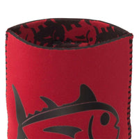 Gameday Magnetic Can Caddie in Chianti and Black by Southern Tide - Country Club Prep