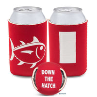 Gameday Magnetic Can Caddie in Crimson and White by Southern Tide - Country Club Prep