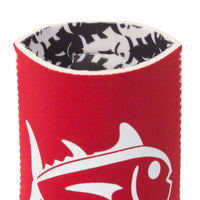 Gameday Magnetic Can Caddie in Crimson and White by Southern Tide - Country Club Prep