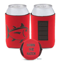 Gameday Magnetic Can Caddie in Varsity Red and Black by Southern Tide - Country Club Prep