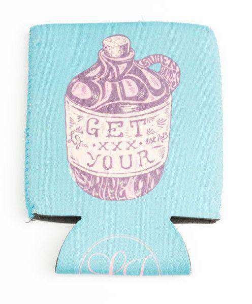 Get Your Shine On Can Holder in Seafoam by Lauren James - Country Club Prep