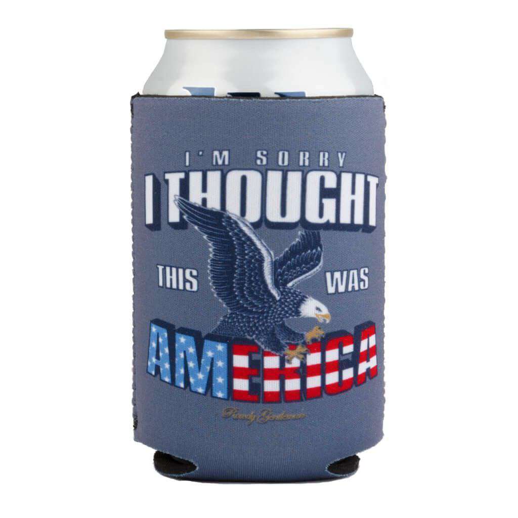 I'm Sorry I Thought This Was America Beer Sleeve by Rowdy Gentleman - Country Club Prep