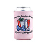 Life Advice Can Holder in Pink by Country Club Prep - Country Club Prep