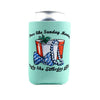 Life Advice Can Holder in Teal by Country Club Prep - Country Club Prep