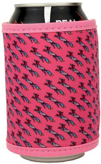 Longshanks Velcro Can Holder in Pink by Country Club Prep - Country Club Prep
