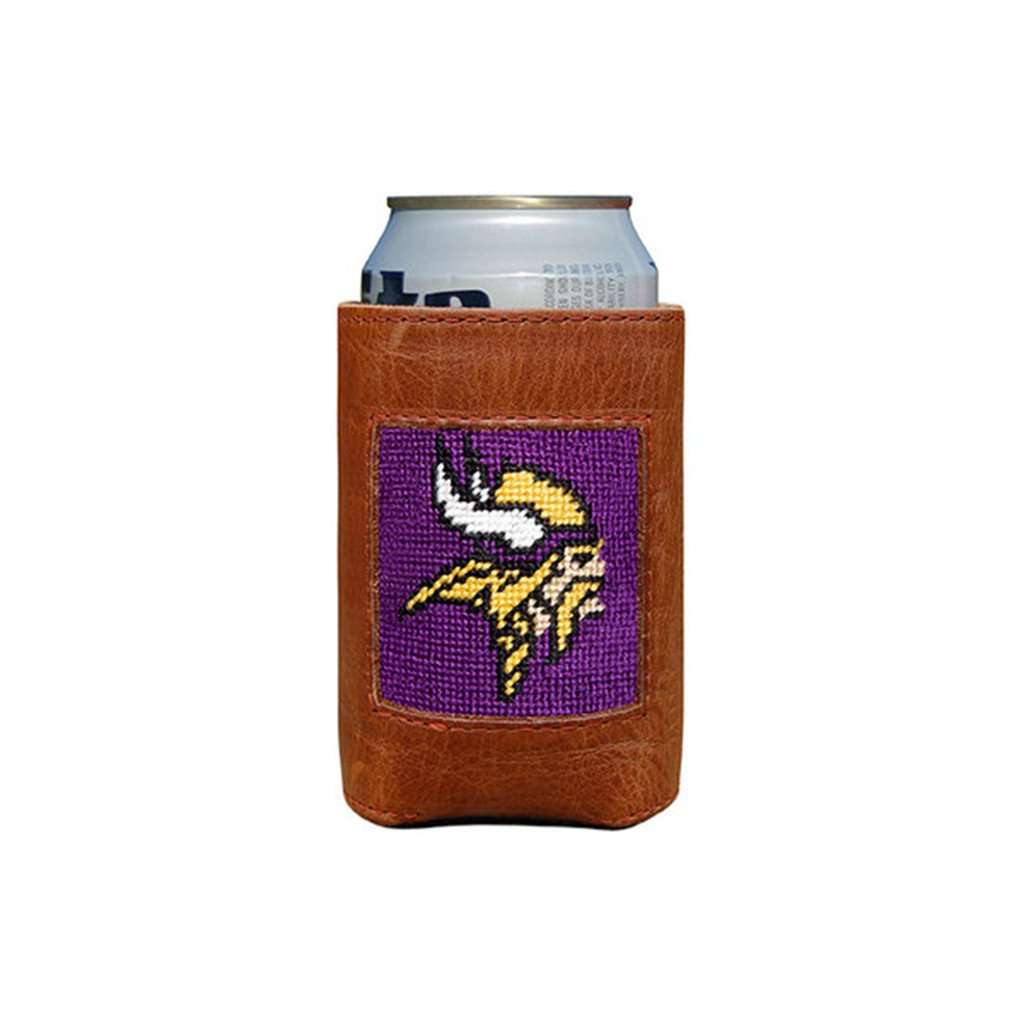 Minnesota Vikings Needlepoint Can Holder by Smathers & Branson - Country Club Prep