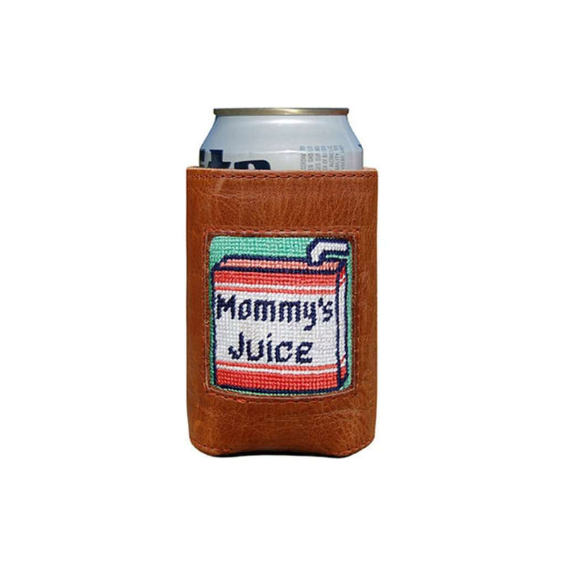 Mommy's Juice Needlepoint Can Holder by Smathers & Branson - Country Club Prep
