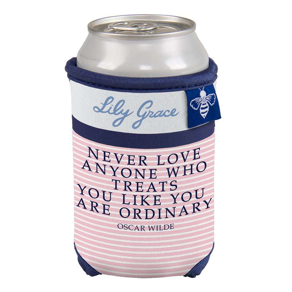 Oscar Wilde Ordinary Can Holder by Lily Grace - Country Club Prep