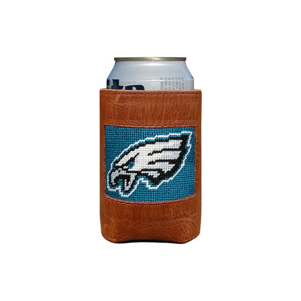 Philadelphia Eagles Needlepoint Can Holder by Smathers & Branson - Country Club Prep