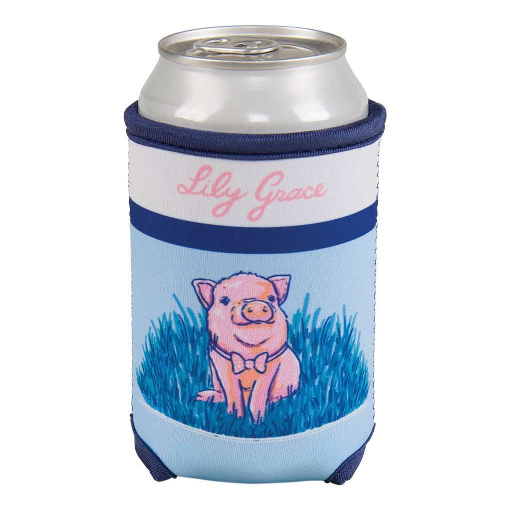 Piglet Can Holder by Lily Grace - Country Club Prep