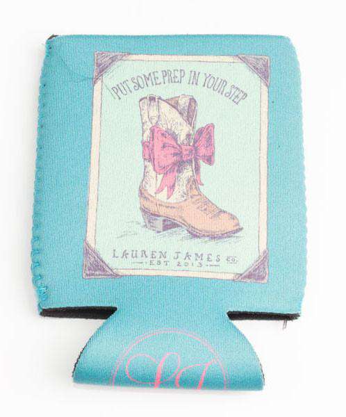 Prep In My Step Can Holder in Seafoam by Lauren James - Country Club Prep