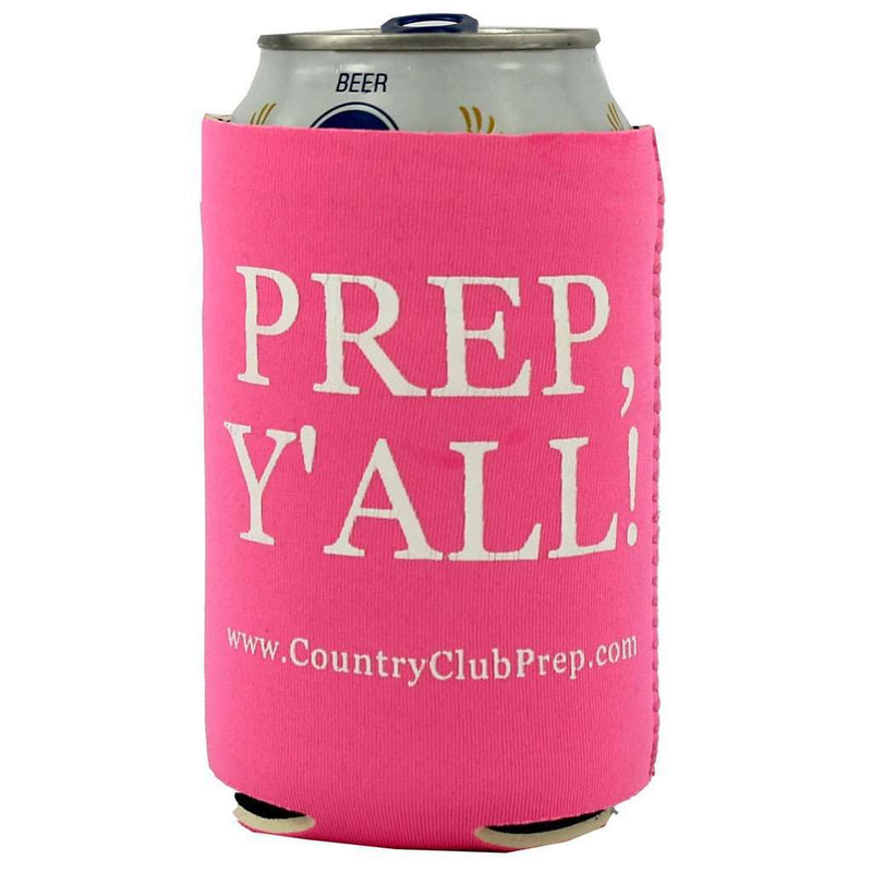 Prep, Y'all! Can Holder in Hot Pink by Country Club Prep - Country Club Prep
