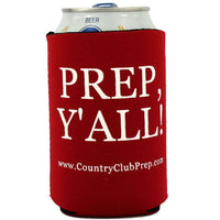 Prep, Y'all! Can Holder in Red by Country Club Prep - Country Club Prep