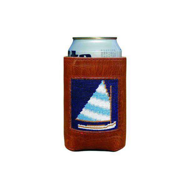 Rainbow Fleet Needlepoint Can Holder by Smathers & Branson - Country Club Prep