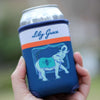 Raised Right Can Holder by Lily Grace - Country Club Prep