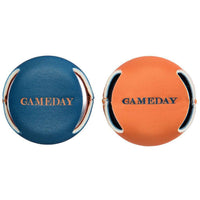 Reversible Gameday Can Caddie in Navy and Endzone Orange by Southern Tide - Country Club Prep