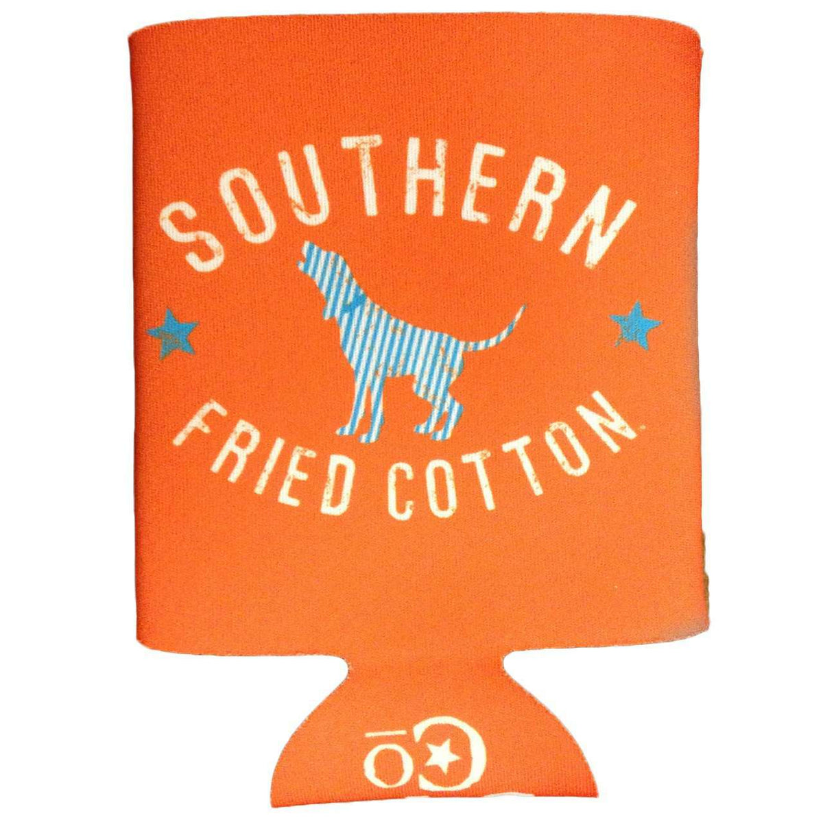 Seersucker Hound Can Holder by Southern Fried Cotton - Country Club Prep