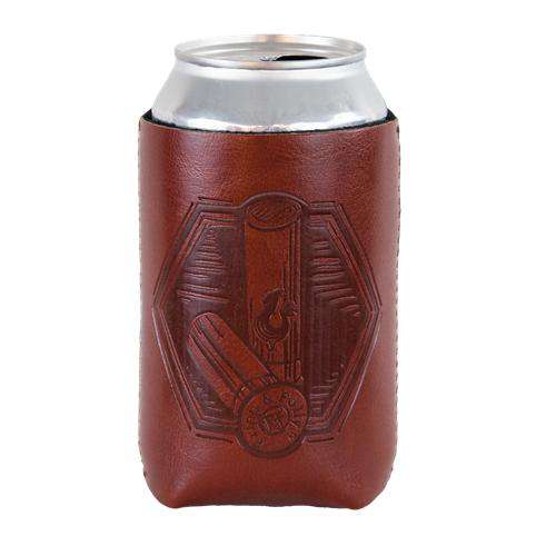 Shotgun Shell "Vegan" Leather/Neoprene Can Holder by Fripp & Folly - Country Club Prep