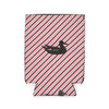 Signature Coozie in Red Stripe by Southern Marsh - Country Club Prep