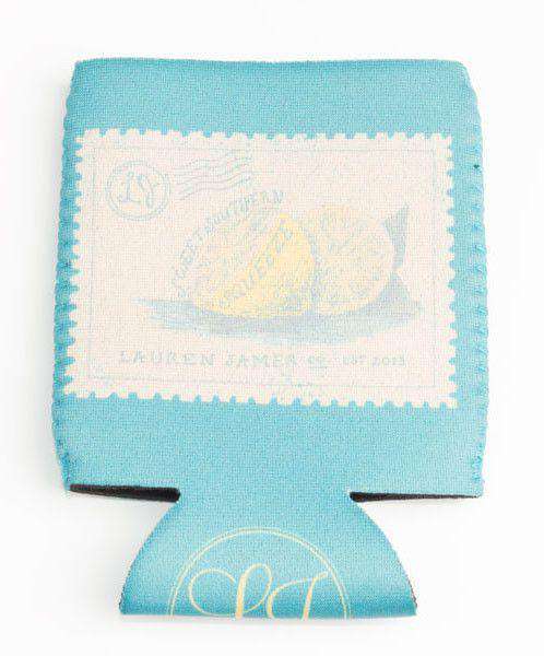 Southern Squeeze Can Holder in Seafoam by Lauren James - Country Club Prep