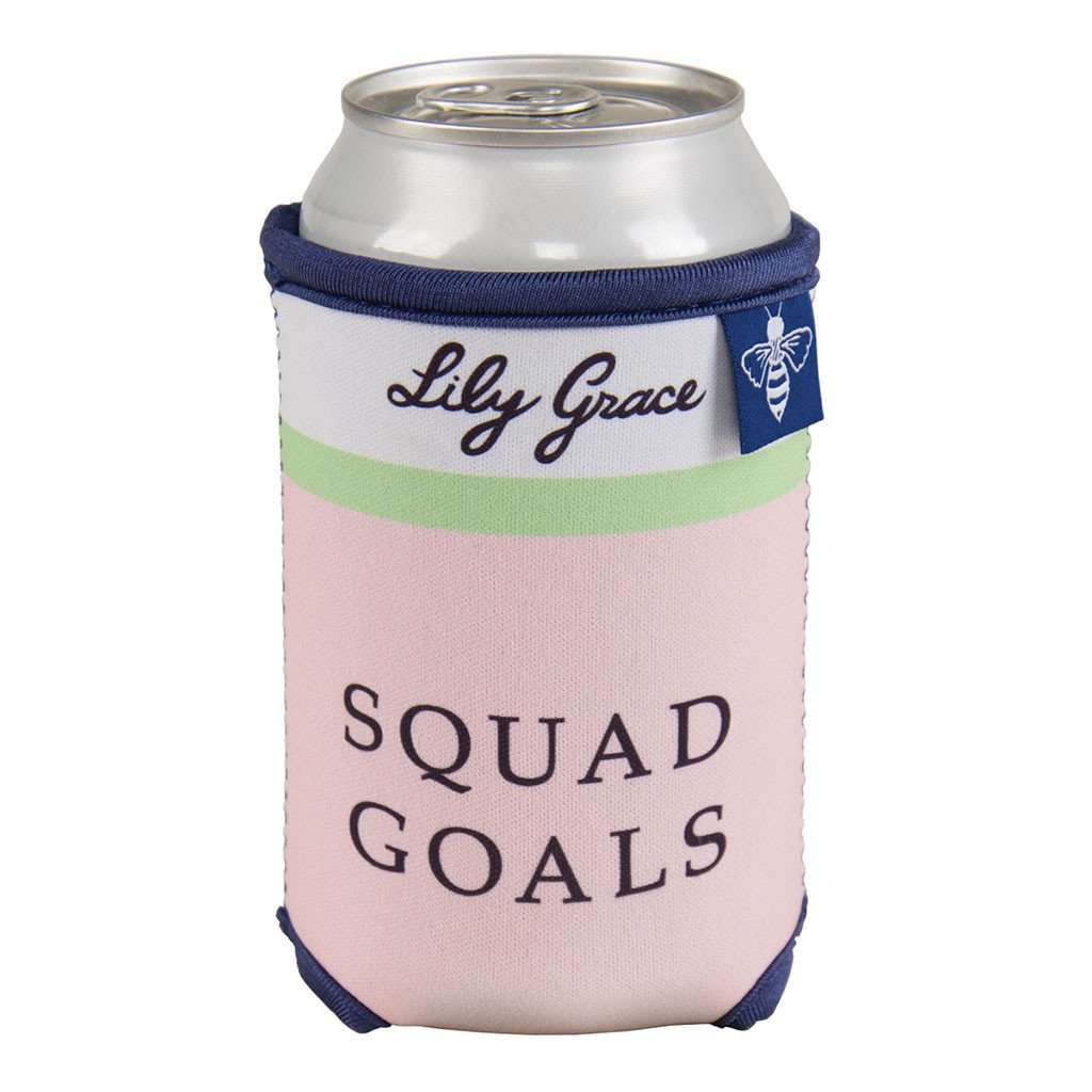 Squad Goals Can Holder by Lily Grace - Country Club Prep