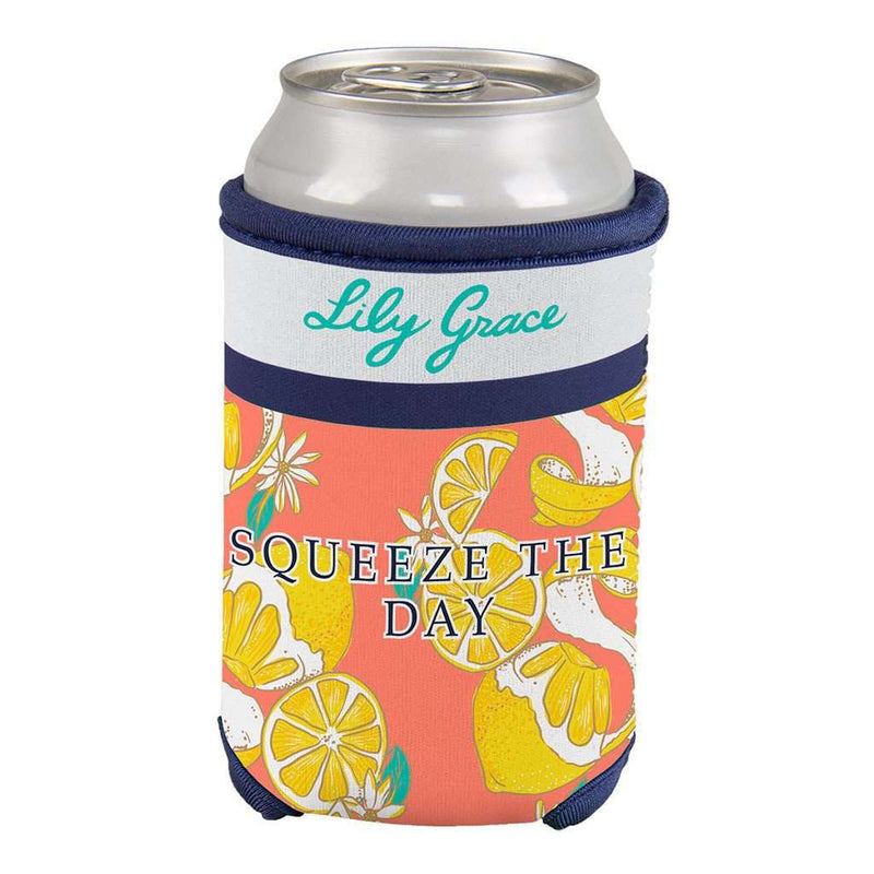 Squeeze the Day Can Holder by Lily Grace - Country Club Prep