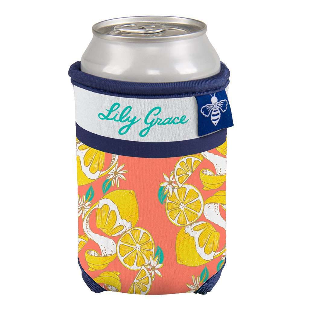 Squeeze the Day Can Holder by Lily Grace - Country Club Prep