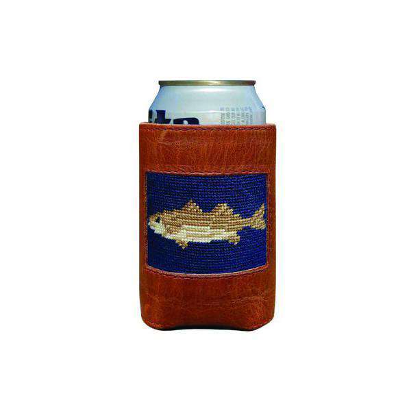 Striped Bass Needlepoint Can Holder by Smathers & Branson - Country Club Prep