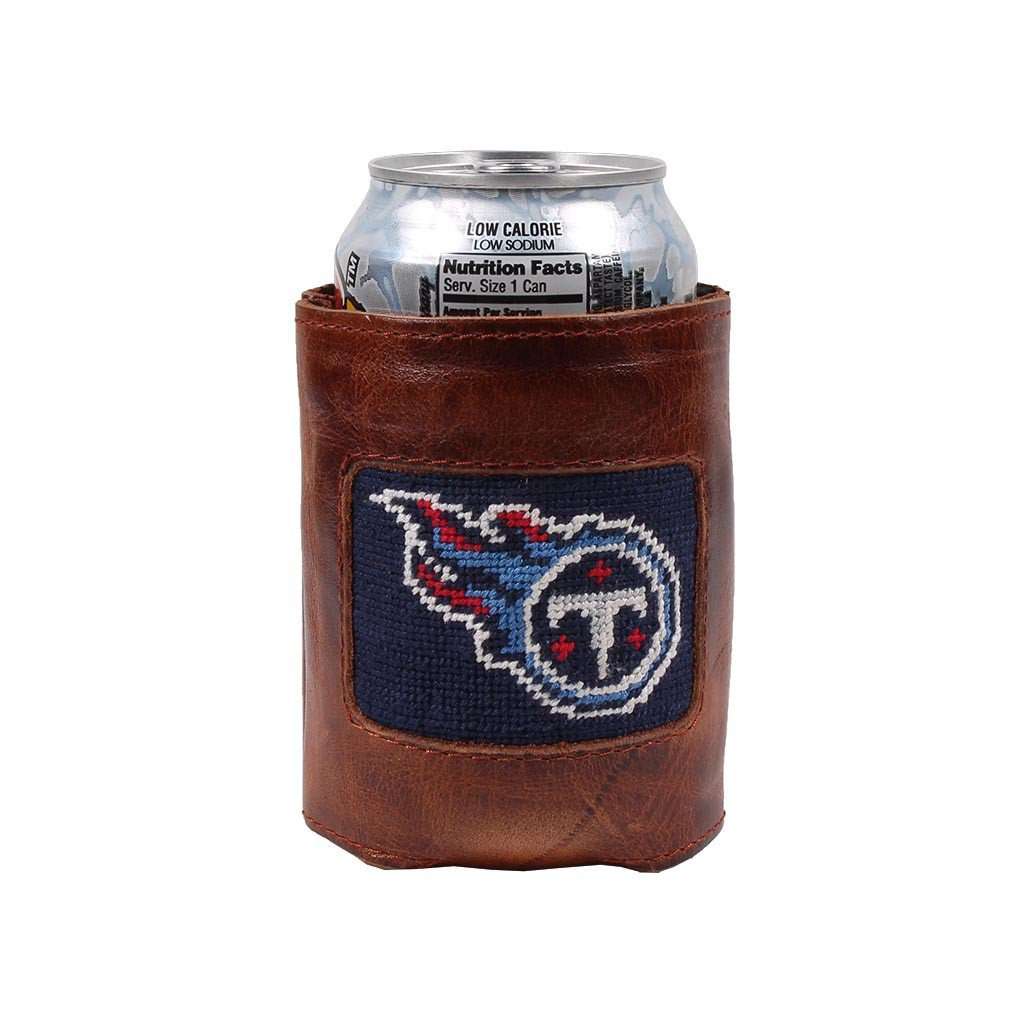 Tennessee Titans Needlepoint Can Holder by Smathers & Branson - Country Club Prep
