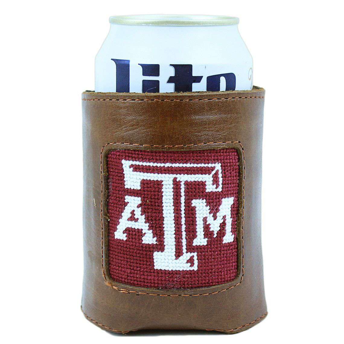 Texas A&M Needlepoint Can Holder by Smathers & Branson - Country Club Prep
