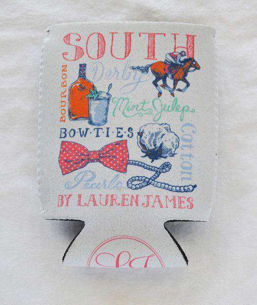 The South Can Holder in White by Lauren James - Country Club Prep