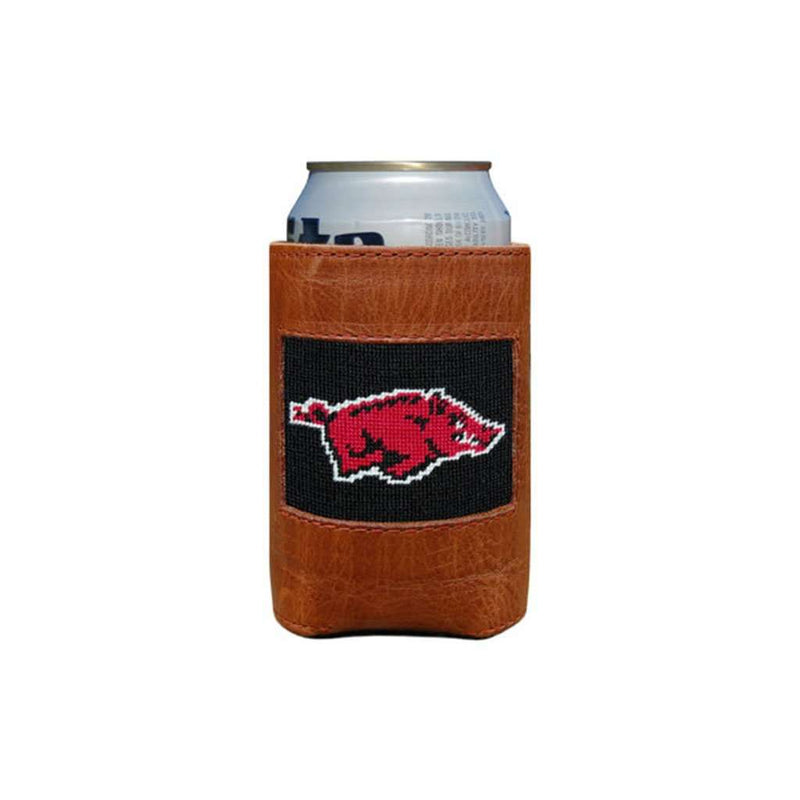 University of Arkansas Needlepoint Can Holder by Smathers & Branson - Country Club Prep