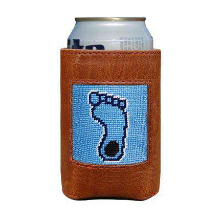 University of North Carolina Tarheel Needlepoint Can Holder by Smathers & Branson - Country Club Prep