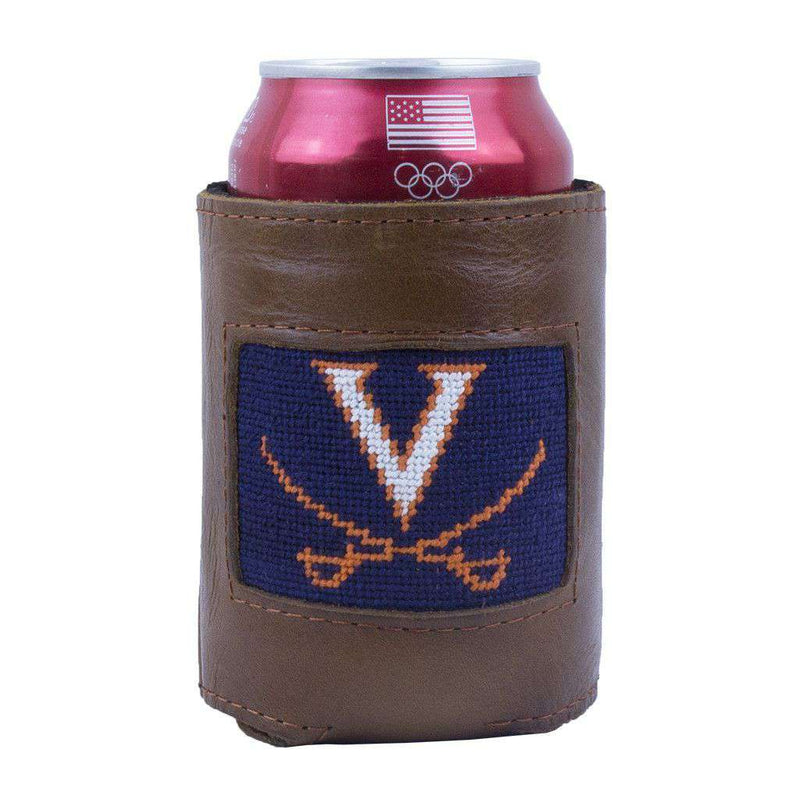 University of Virginia Needlepoint Can Holder by Smathers & Branson - Country Club Prep