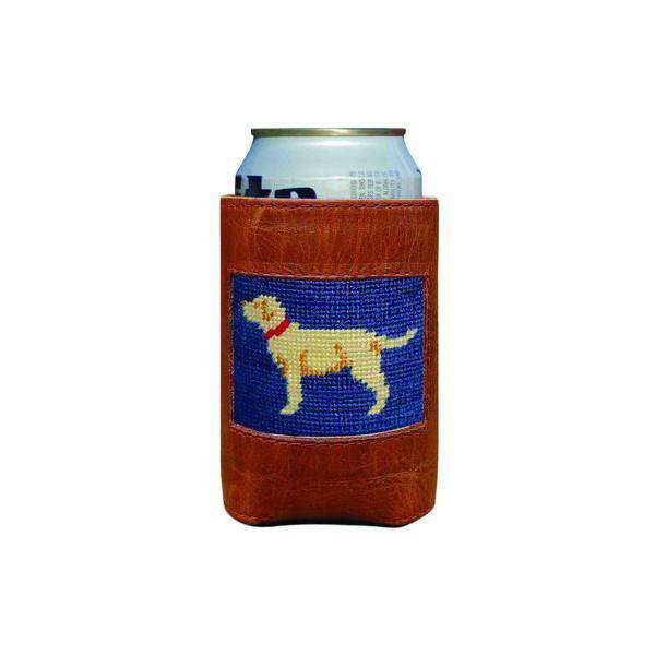 Yellow Lab Needlepoint Can Holder by Smathers & Branson - Country Club Prep