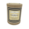 Georgia Destination Series Soy Candle in Fresh Peach Scent by Southern Firefly Candle Co. - Country Club Prep