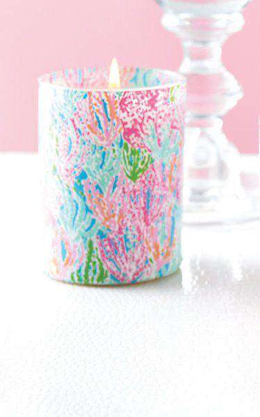 Glass Candle in Let's Cha Cha by Lilly Pulitzer - Country Club Prep