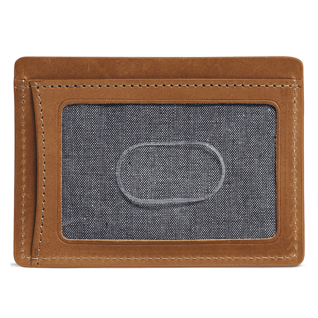 Billings Weekender Credit Card Wallet in Tan Steer by Trask - Country Club Prep