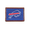 Buffalo Bills Needlepoint Credit Card Wallet by Smathers & Branson - Country Club Prep