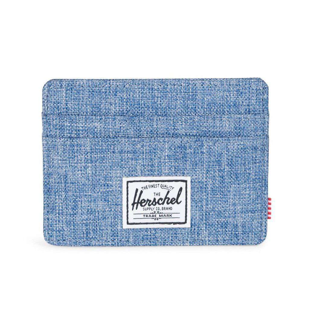 Charlie Wallet in Limoges Crosshatch by Herschel Supply Co. - Country Club Prep